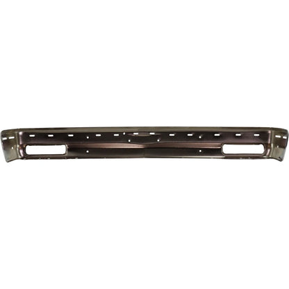 1-Piece Front Bumper For Chevrolet S10 1991-1993 Bright Replaces# 15990617