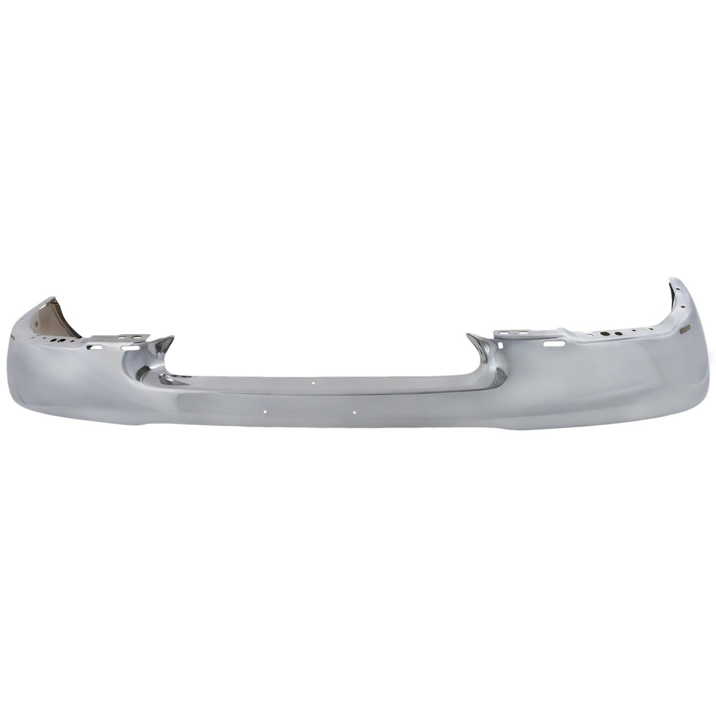 1-Piece Front Bumper For Ford Ranger 1998-2000 Styleside Chrome