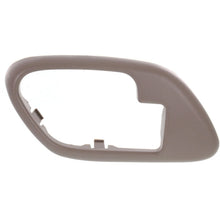 Inside Interior Door Handle Trim Bezels Tan Pair Set NEW for Chevy GMC Truck