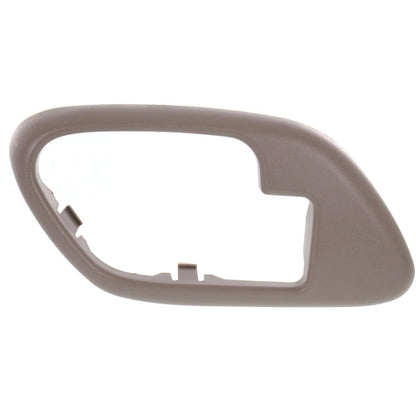 Inside Interior Door Handle Trim Bezels Tan Pair Set NEW for Chevy GMC Truck