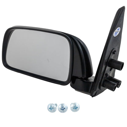 Mirror Left and Right For 1995-00 Toyota Tacoma Manual Adjust 9x5-inch Housing