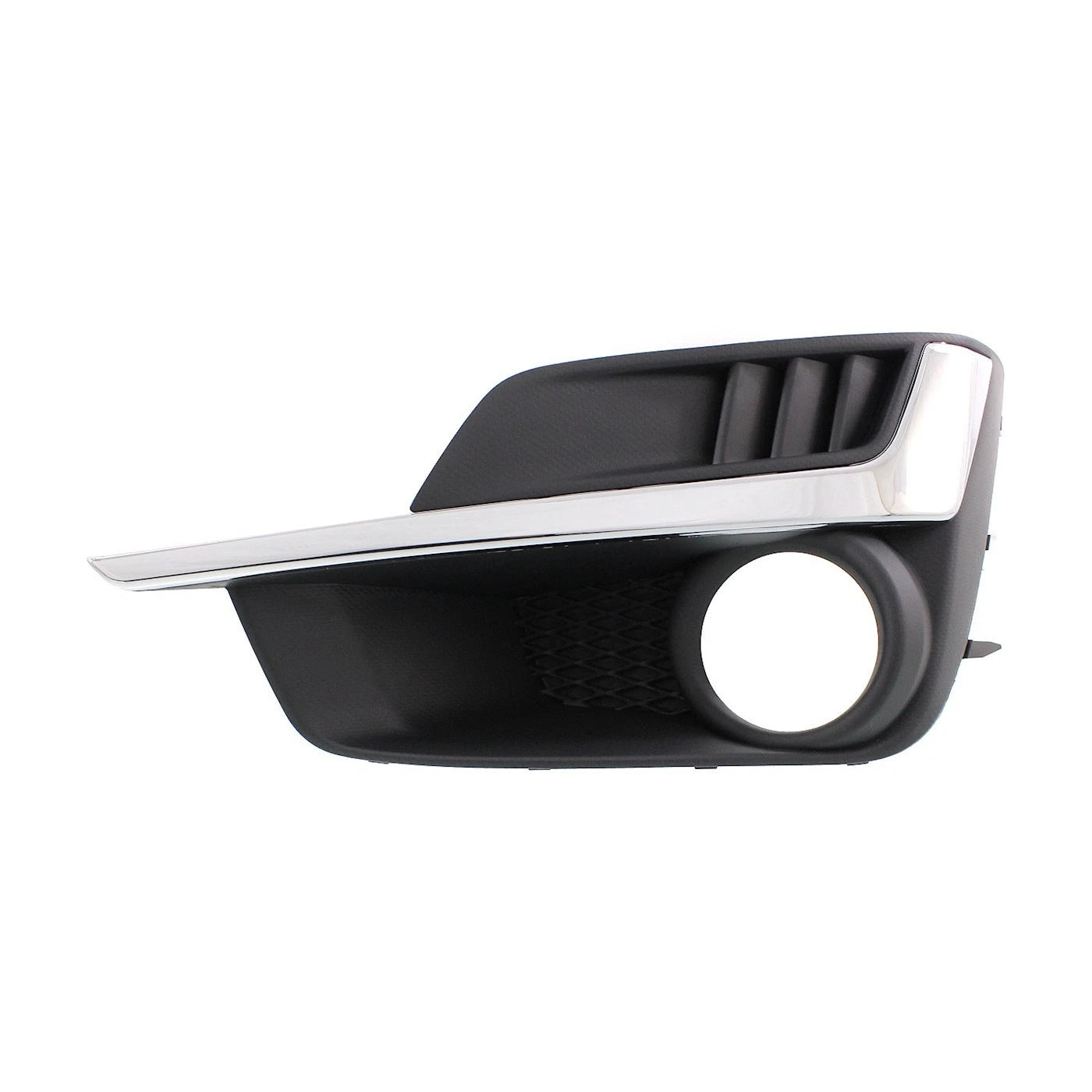 Fog Light Trim Set For 2015-2016 Subaru Impreza Left & Right Primed Plastic 2Pc