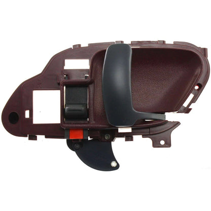 Interior Door Handle Set For 1995-1999 Chevy C1500 K1500 Red Bezel Front or Rear