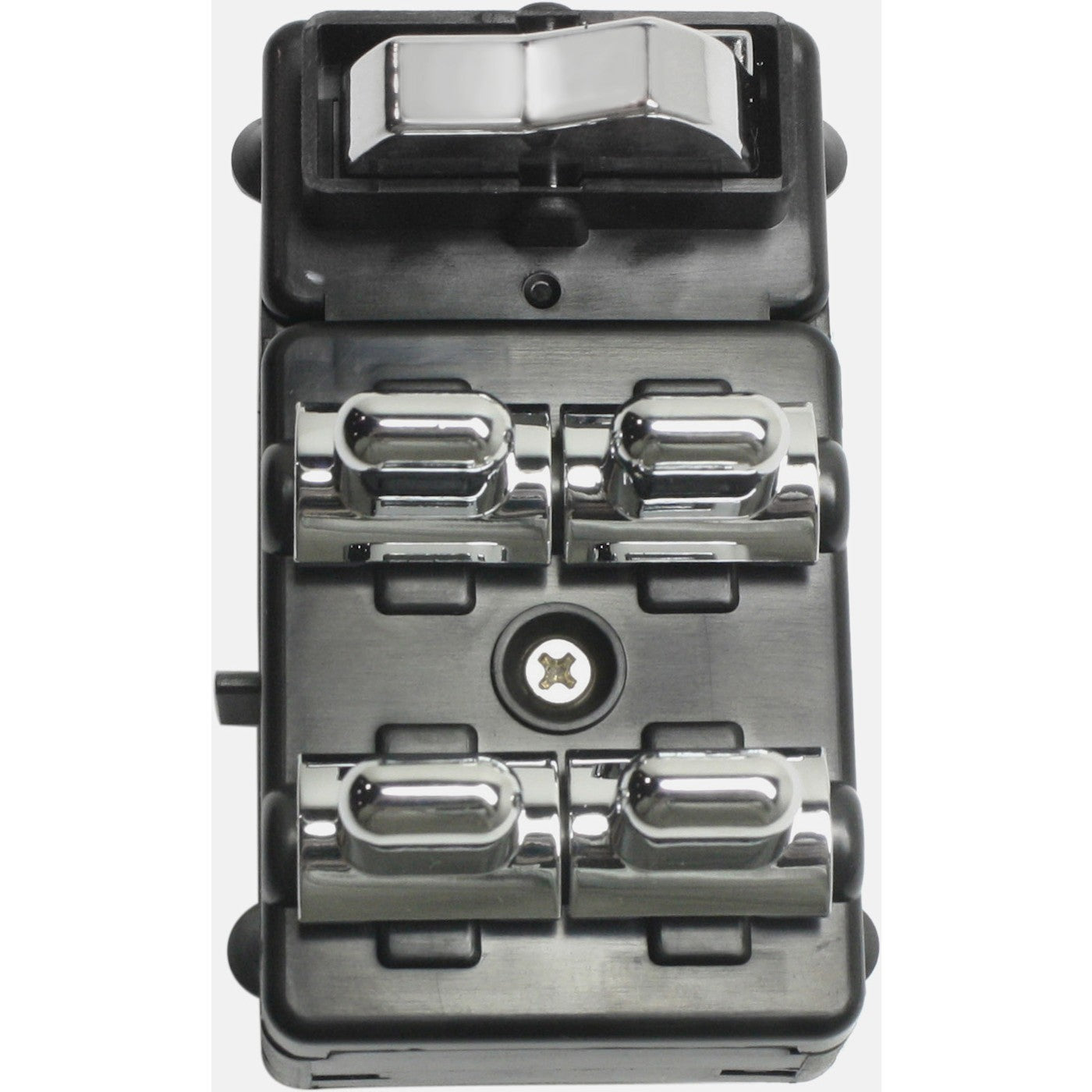 Window Switch For 1998-2002 Lincoln Town Car Front Driver Side 5-Button Chrome