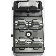 Window Switch For 1998-2002 Lincoln Town Car Front Driver Side 5-Button Chrome