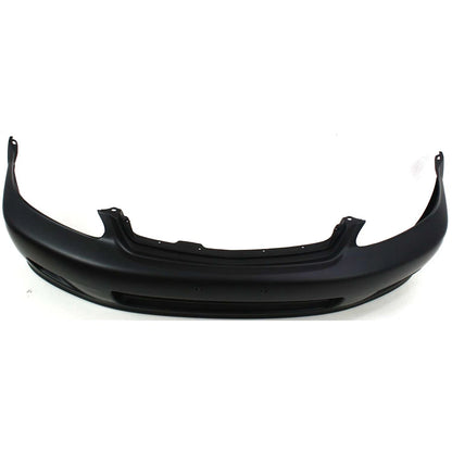 Bumper Covers Fascias Front and Rear For 99-00 Honda Civic Coupe and Sedan