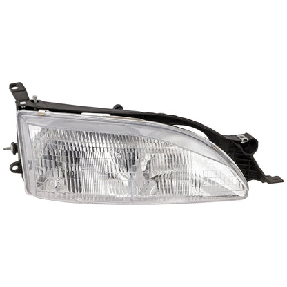 Halogen Headlight Set For 1995-1996 Toyota Camry Left & Right w/ Bulbs Pair