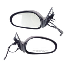 Set Of 2 Mirror Power For 1996-1998 Ford Mustang Left And Right Black