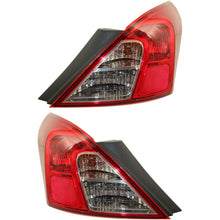 Set of 2 Tail Light For 2012-2013 Nissan Versa 1.6 S LH & RH w/ Bulb(s)