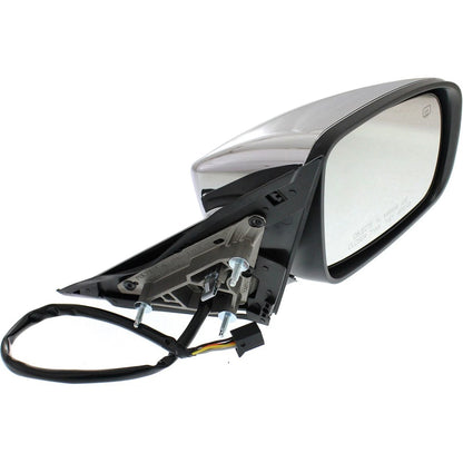 Power Mirror For 2011-18 Chrysler 300 Passenger Side Manual Fold Heated Chrome