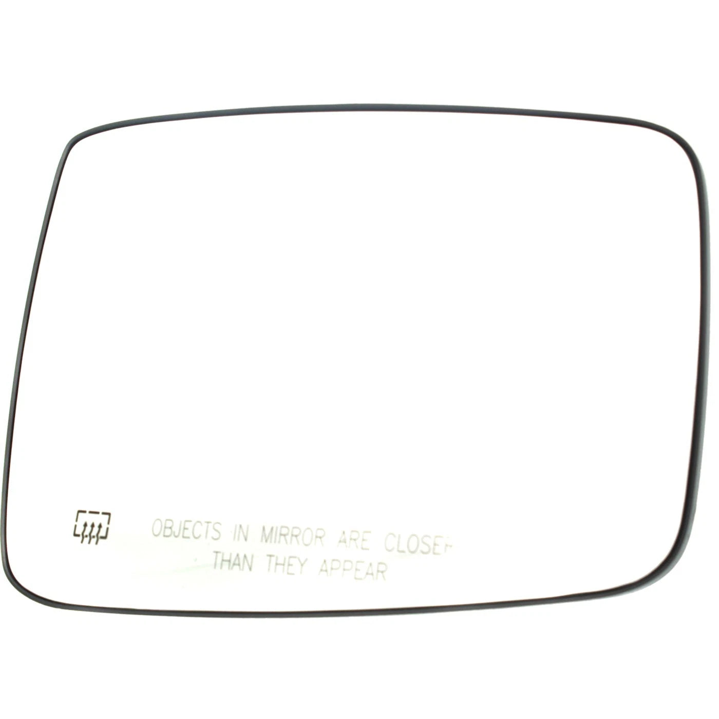 Mirror Glass For 09-18 Ram 1500 Truck 11-18 Ram 2500 Passenger Side Power Heated