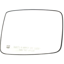Mirror Glass For 09-18 Ram 1500 Truck 11-18 Ram 2500 Passenger Side Power Heated