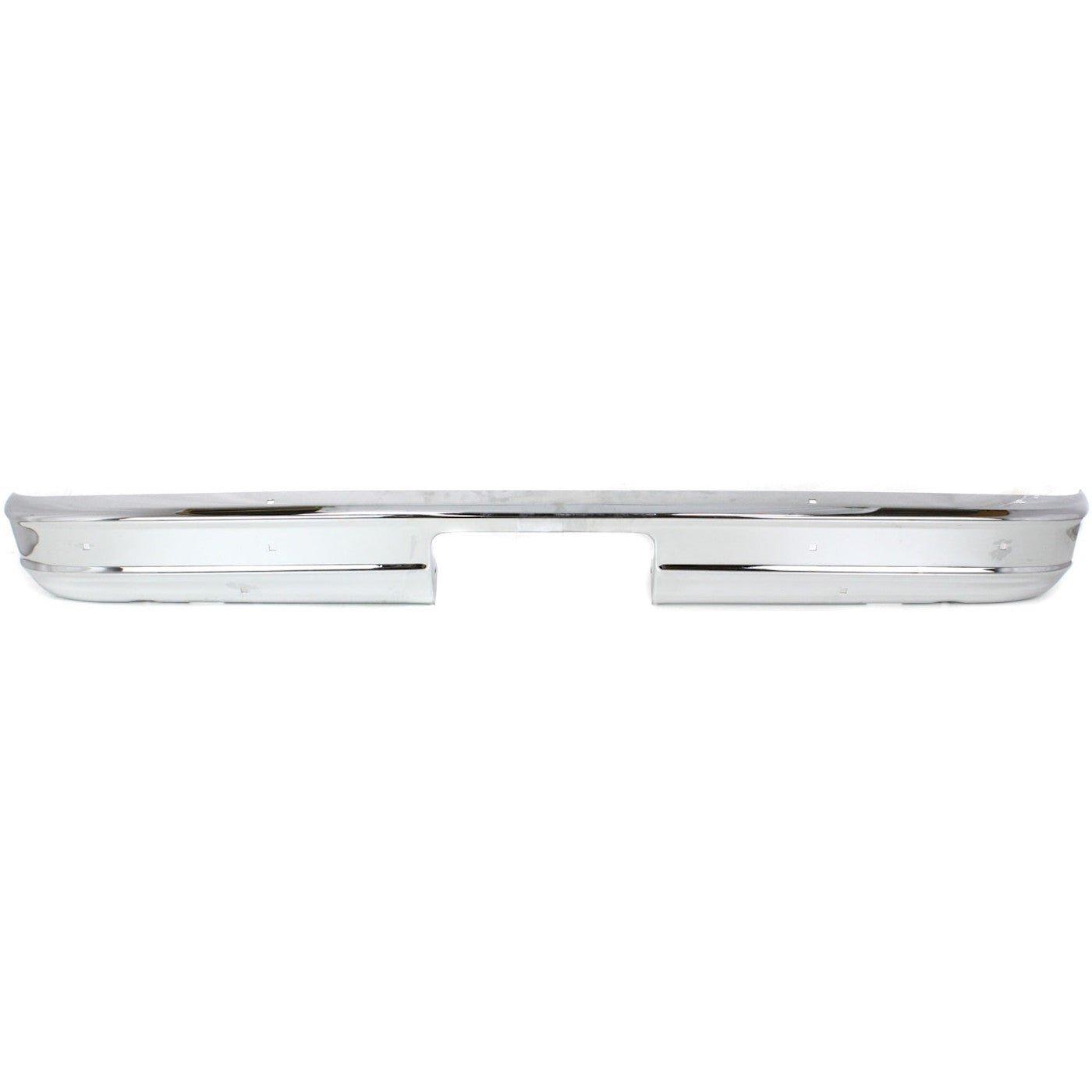 Step Bumper For Chevrolet G20 1978-1995 Rear Early Design Bright