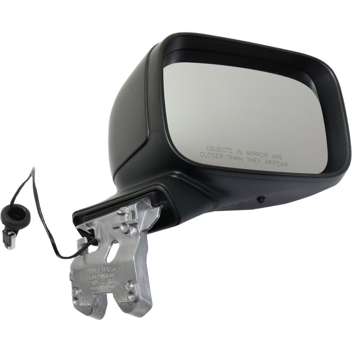 Mirror For 2015-2023 Jeep Renegade Passenger Side Manual Adjust Textured
