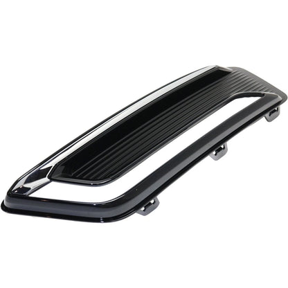 Fog Light Cover Set For 2014-2020 Chevrolet Impala Front Left and Right Black