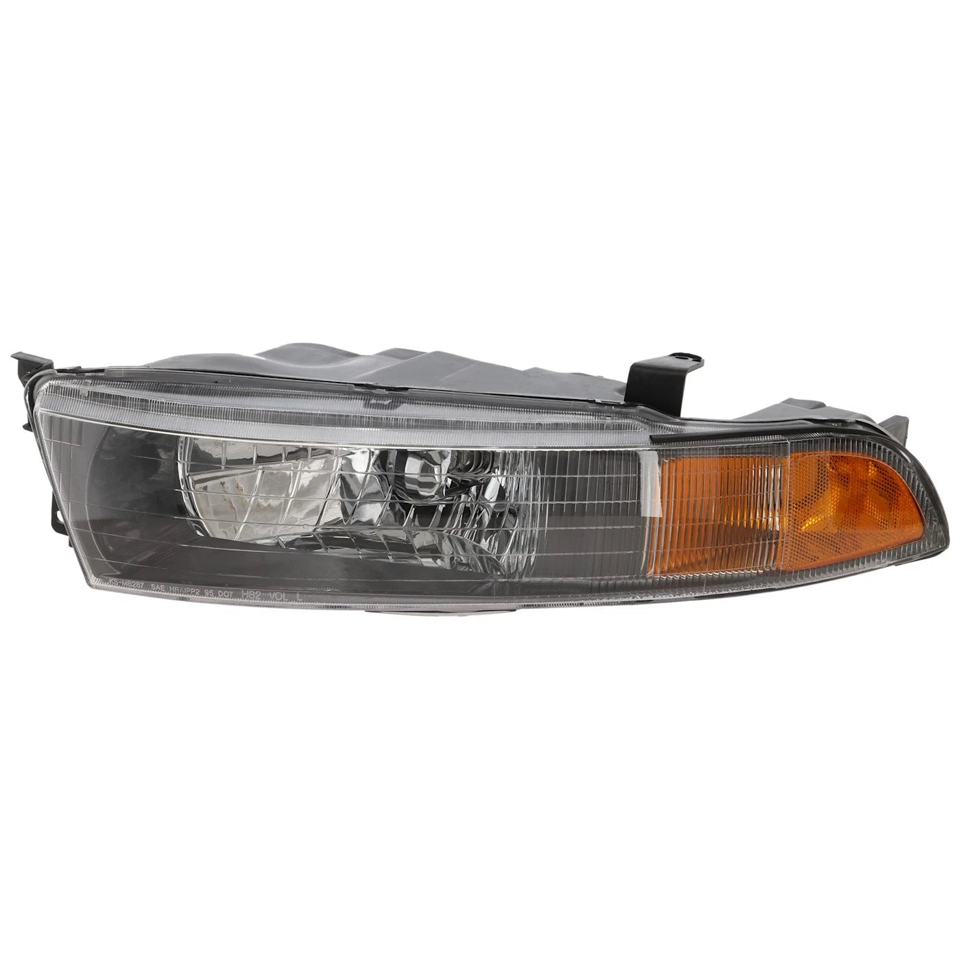 Headlight Set For 2002-2003 Mitsubishi Galant Left and Right With Bulb 2Pc