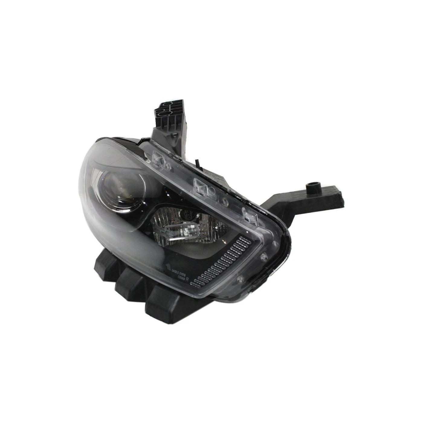 Headlight Set For 2013-2016 Dodge Dart Left and Right Black Housing HID 2Pc