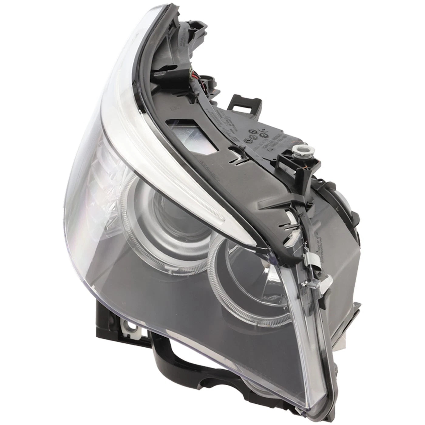 Driver and Passenger Headlight For BMW 528i 2008-2010 Base Halogen with Bulb(s)