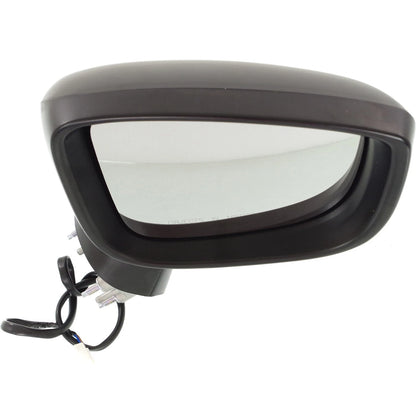 Mirror For 2014-2016 Mazda 3 and 3 Sport Right Manual Fold Paintable Passenger