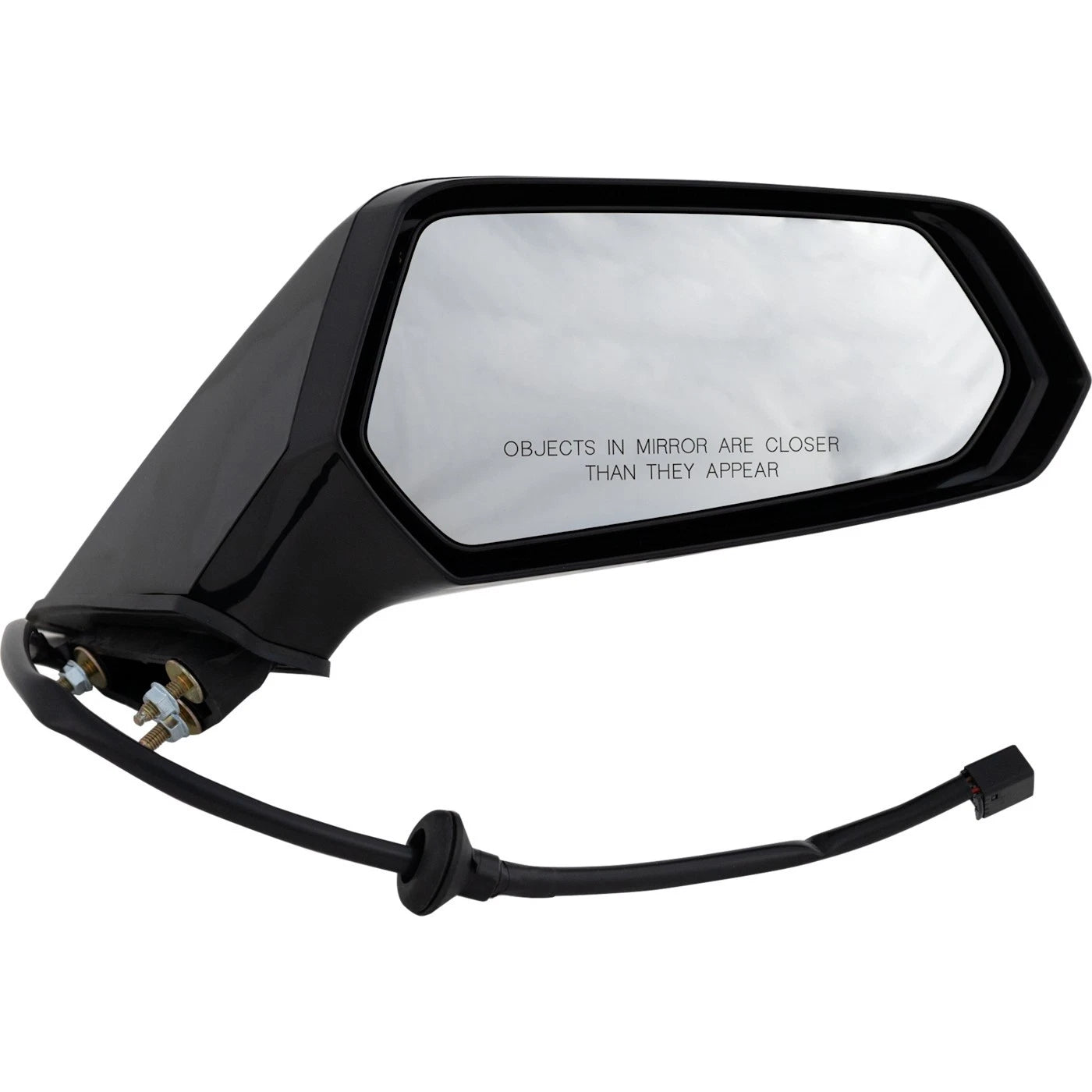 Power Mirror For 2010-2015 Chevrolet Camaro Passenger Side Manual Fold Paintable