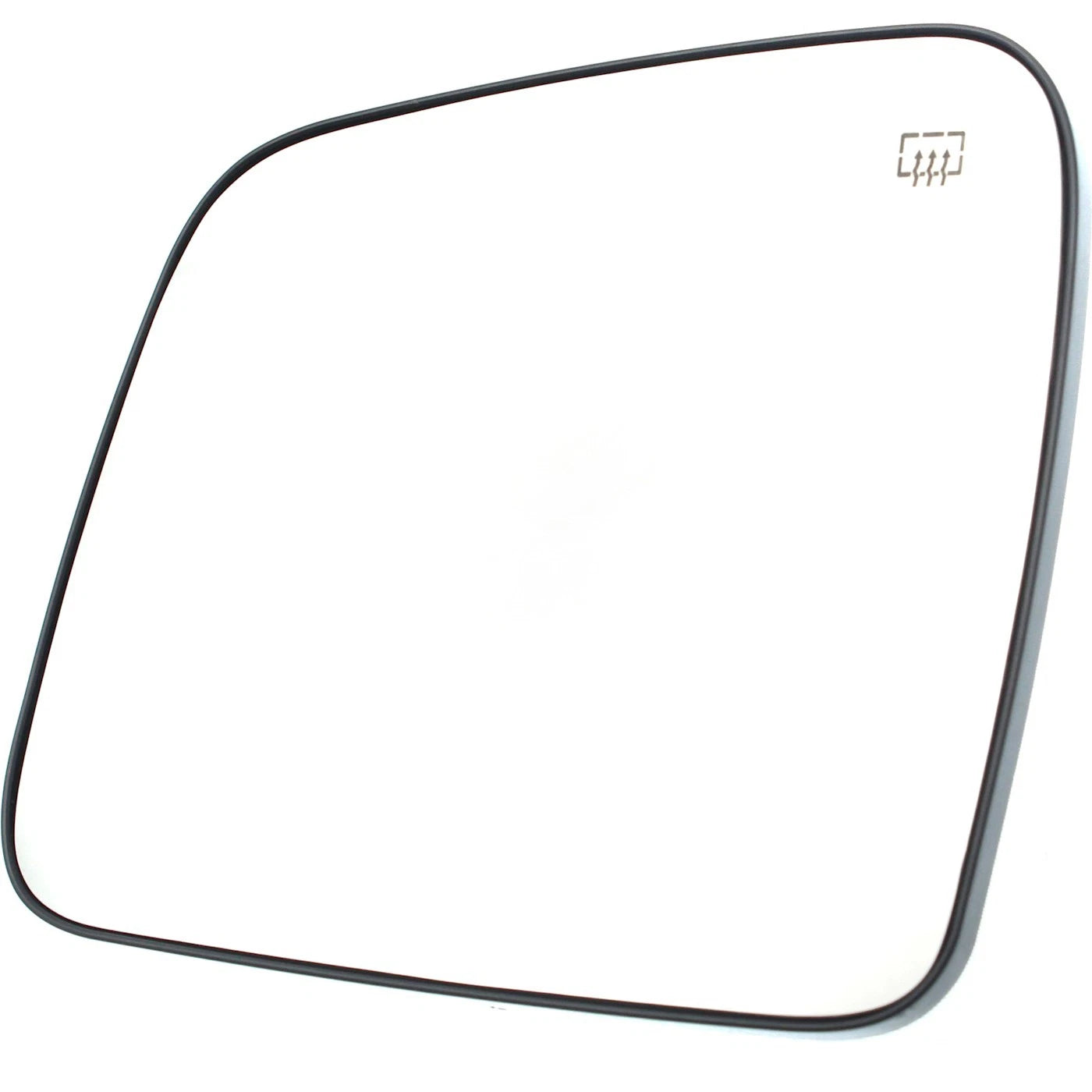 Mirror Glass For 2011-2022 Jeep Grand Cherokee Heated Flat Left - backing plate