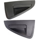Exterior Door Handle For 2013-2015 Chevrolet Spark Set of 2 Rear Black Plastic