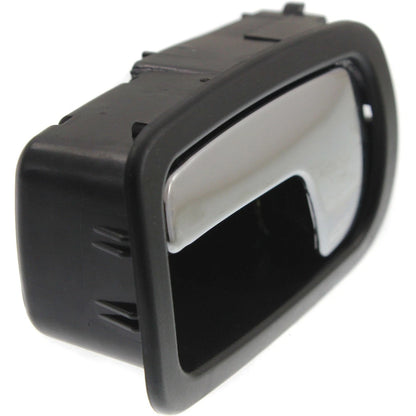 Door Handle Front Inner Inside Black & Chrome Driver Side Left LH LF for Cobalt
