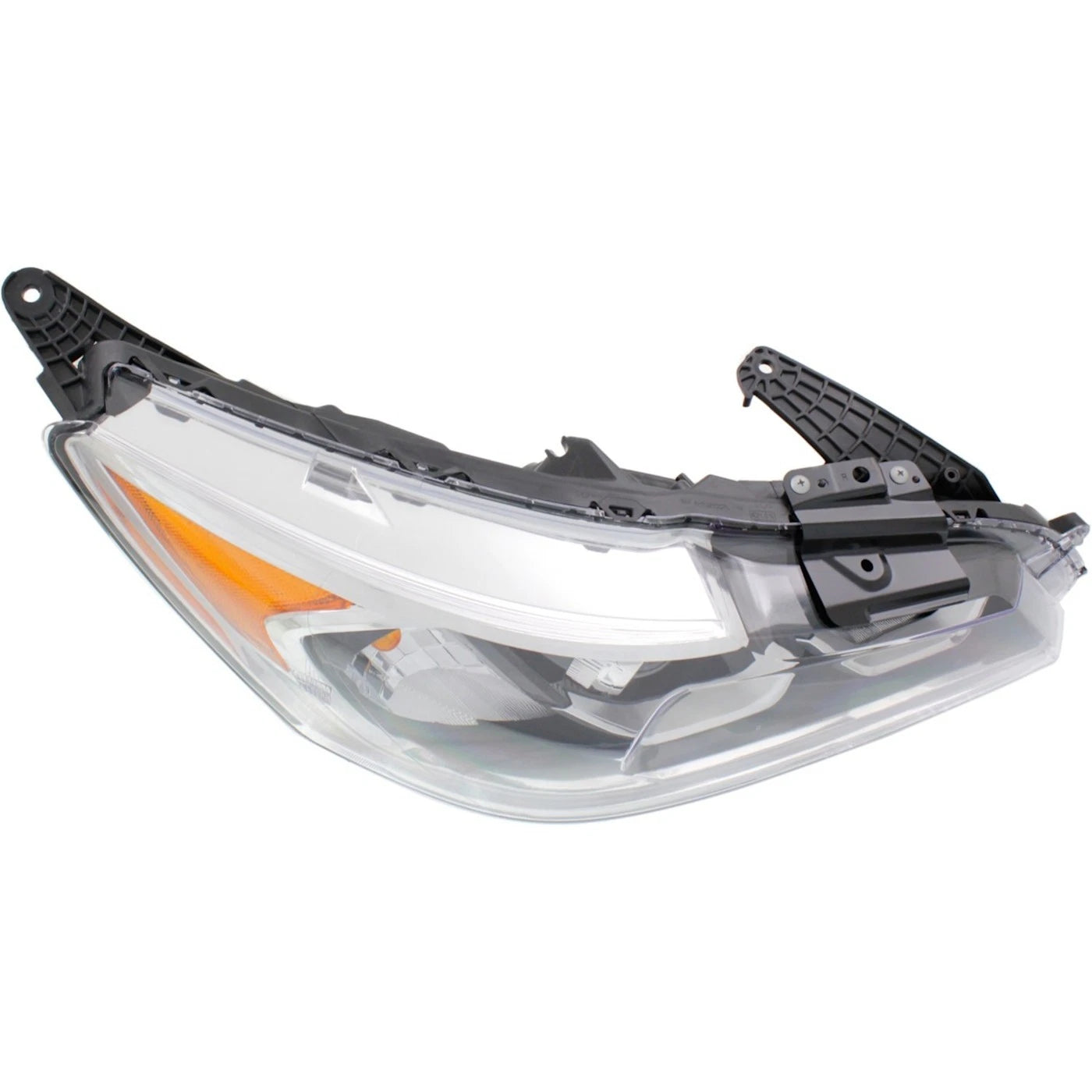 Left & Right Headlight For Honda Accord 2016-2017 EX EX-L Sedan Halogen LED DRL