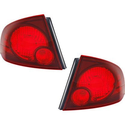 Set of 2 Tail Light For 2004-2006 Nissan Sentra SE-R LH & RH w/ Bulb(s)