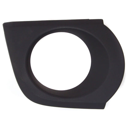 Fog Light Trim Set For 2010-2013 Toyota 4Runner Left & Right Black Plastic 2Pc