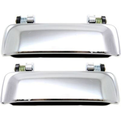 Door Handle Set For 2001-2011 Ford Ranger RWD All Chrome Front Outer 2Pc