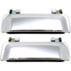 Door Handle Set For 2001-2011 Ford Ranger RWD All Chrome Front Outer 2Pc