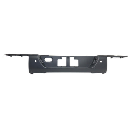 Bumper Step Pad For 2014-2021 Toyota Tundra Center Black With Park Assist System