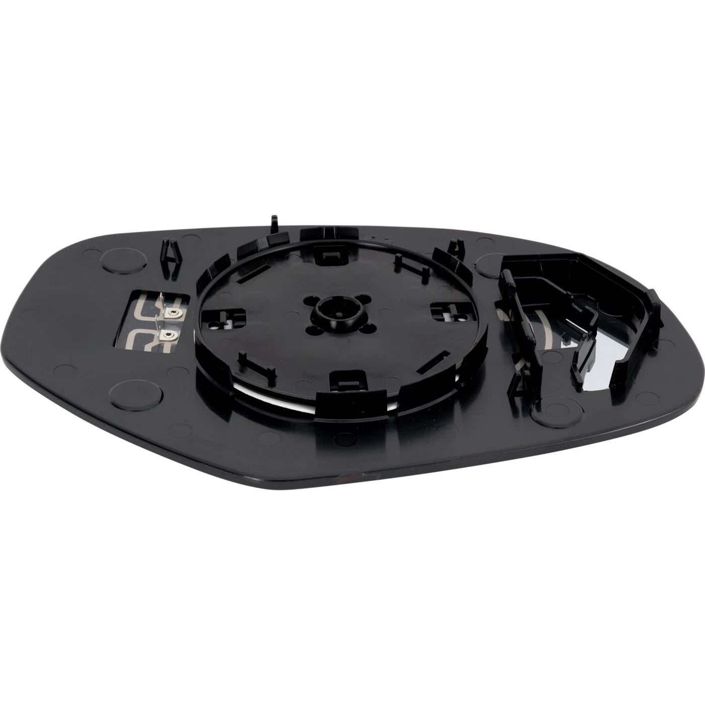 Mirror Glass For 2007-2013 Chevy Silverado 1500 Heated Flat Left - backing plate