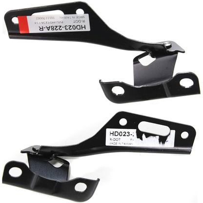 New Set of 2 Hood Hinges Driver & Passenger Side Coupe Sedan LH RH Acura TL Pair