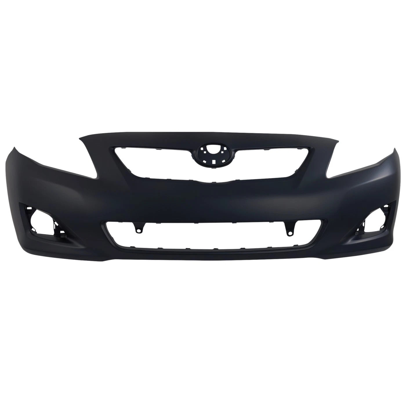 Bumper Cover Kit For 2009-2010 Toyota Corolla With Fog Light Holes Front