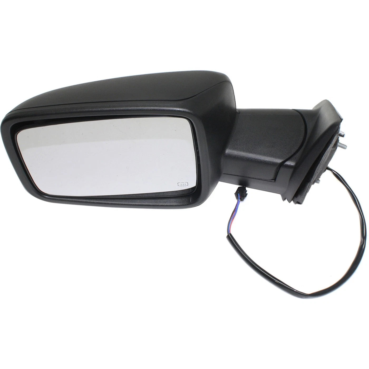 Mirror For 2014-18 Ram 1500 13-18 Ram 2500 Textured Black Power Glass Left Side