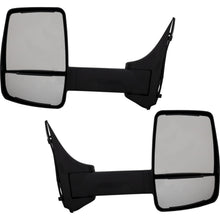 Mirror Set For 1999-15 Ford E-350 Super Duty Manual Fold LH & RH For Towing Pckg