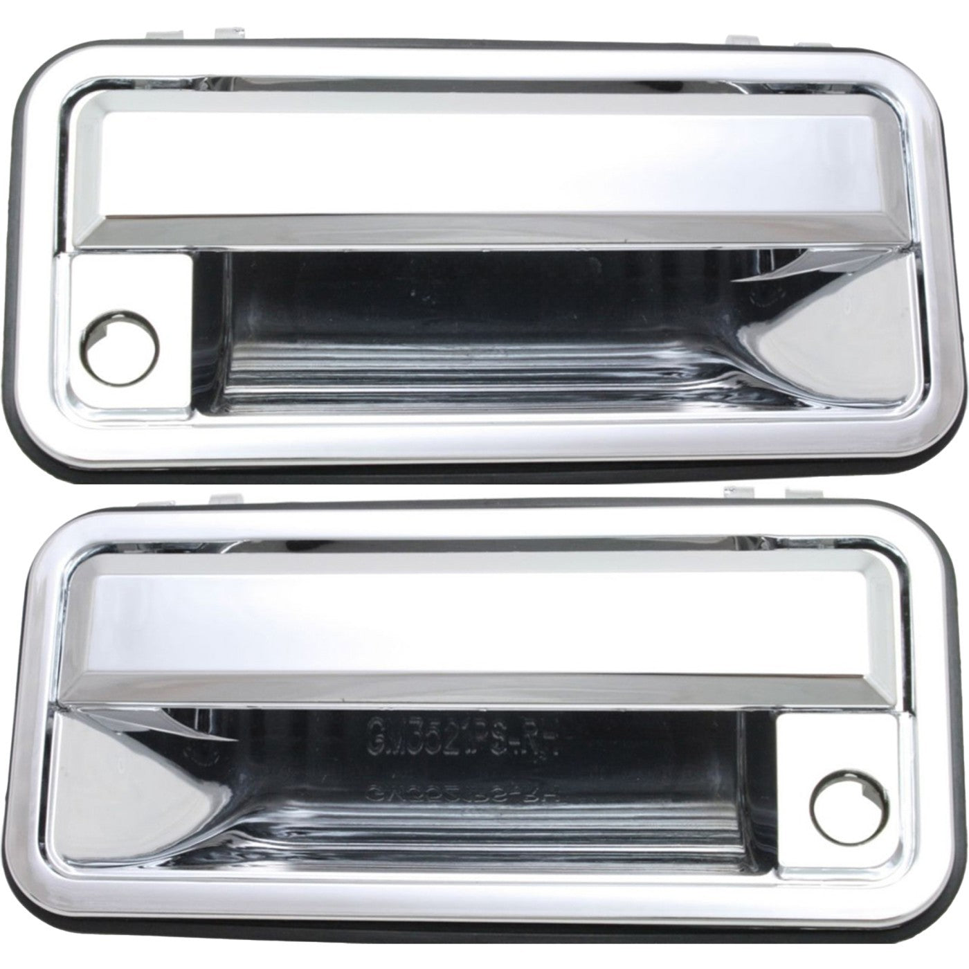 Chrome Outer Exterior Outside Door Handle Pair Set for 95-01 Chevy GMC C/K Truck