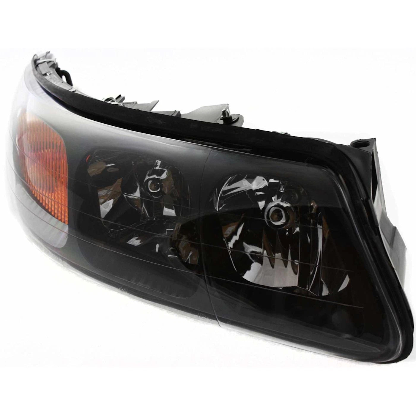 Headlight Assembly Set For 2000-2004 Pontiac Bonneville Left and Right With Bulb