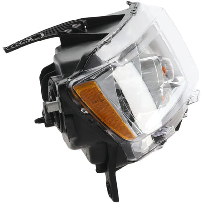 Passenger Side Headlight For Jeep Grand Cherokee 2011-2013 Halogen with Bulb(s)