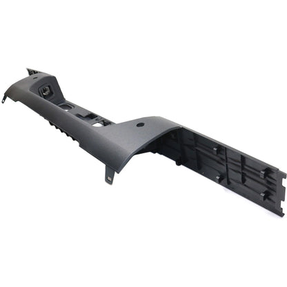 Bumper Step Pad For 2014-2021 Toyota Tundra Center Black With Park Assist System