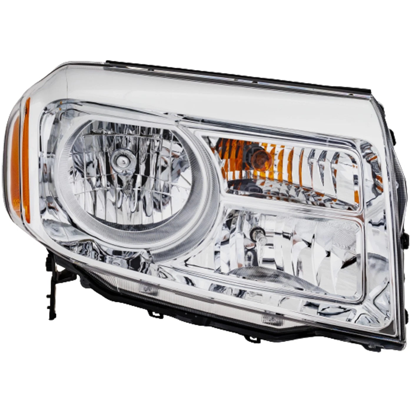 Driver and Passenger Side Headlights For Honda Pilot 2012-2015 Halogen w/ Bulb/s