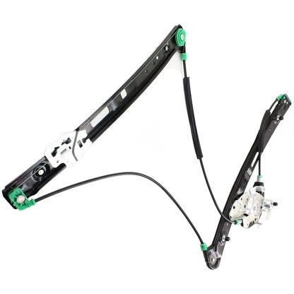 Power Window Regulator Set For 2001-05 BMW 325i Front Left and Right Sedan Wagon