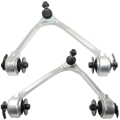 Control Arm Set For 2009-2015 Jaguar XF 03-08 S-Type Front Left and Right Upper