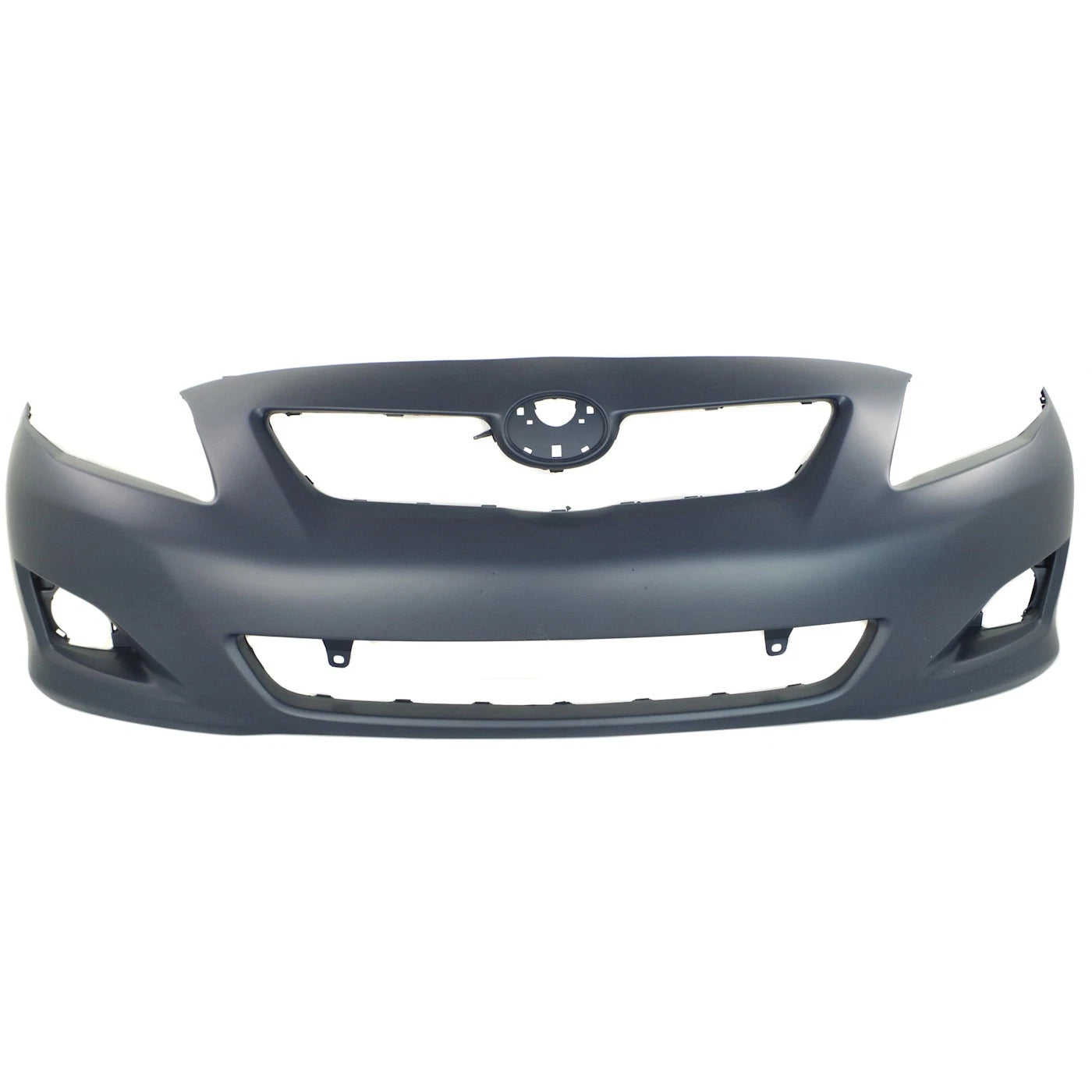 Bumper Cover Kit For 2009-2010 Toyota Corolla With Fog Light Holes Front