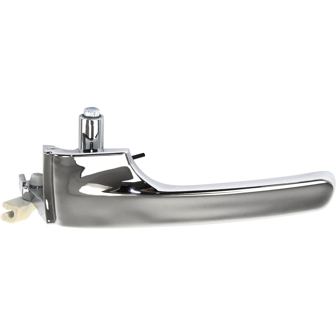 Interior Door Handle For 2008-2012 Jeep Liberty Front or Rear LH Chrome Plastic