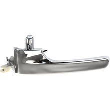 Interior Door Handle For 2008-2012 Jeep Liberty Front or Rear LH Chrome Plastic