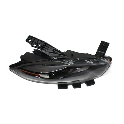 Headlight Set For 2013-2016 Dodge Dart Left and Right Black Housing HID 2Pc