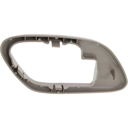 Inside Interior Door Handle Trim Bezels Tan Pair Set NEW for Chevy GMC Truck